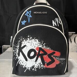 Michael Kors Small Black Backpack Brand New